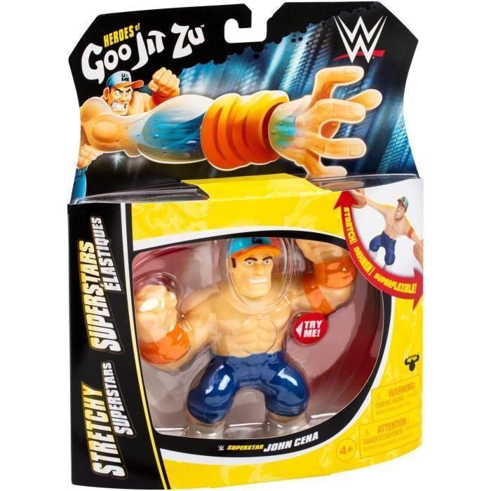 Figura Elástica - GOO JIT ZU WWE - John Cena - 11 cm - Textura Elástica - Elástico 3x 2 Figura Elástica - GOO JIT ZU WWE - John Cena - 11 cm - Textura Elástica - Elástico 3x 2