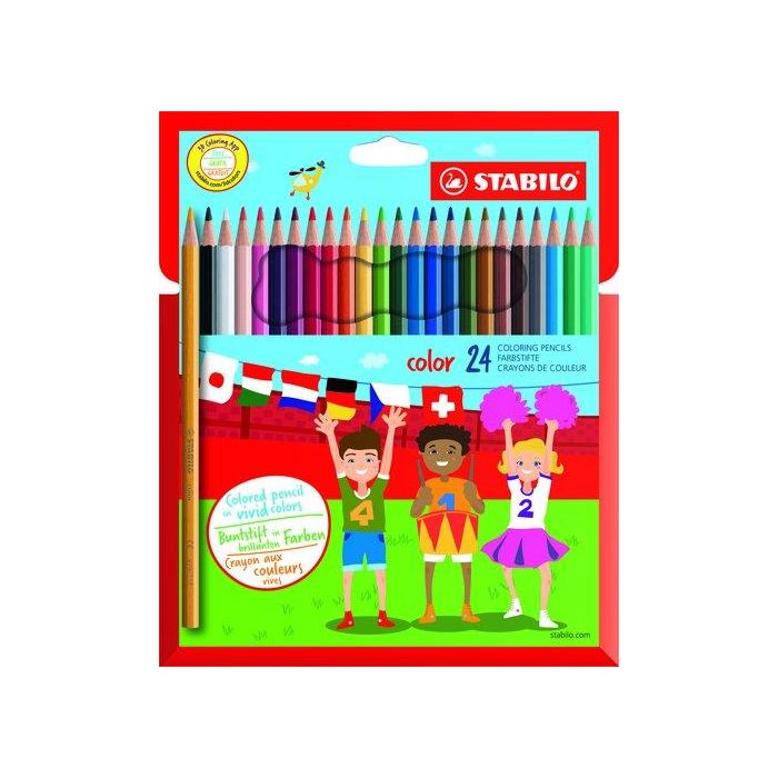 Stabilo Lápices De Colores Color C-Surtidos Estuche 24 Ud