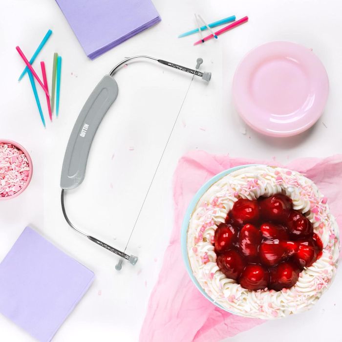 Quttin Lira Cortador Tarta M/Plast. 33 cm (24 Unidades)