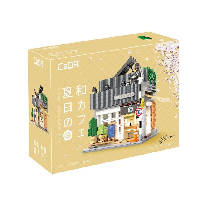 DEQUBE Casa de Café Japonesa Set de Construcción C66007W 1116 Piezas Bloques de Construcción Didácticos +14 Años 4 DEQUBE Casa de Café Japonesa Set de Construcción C66007W 1116 Piezas Bloques de Construcción Didácticos +14 Años 4