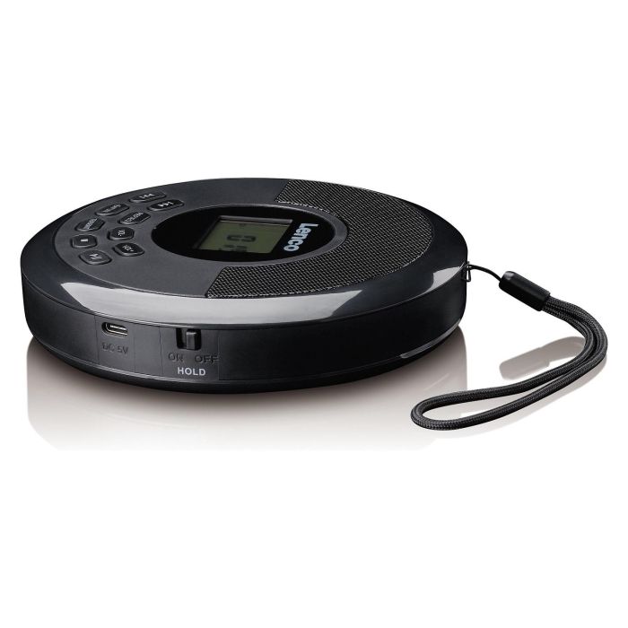Lenco CD-340BK Reproductor de CD Portátil con Bluetooth, DAB+/FM, Negro 2