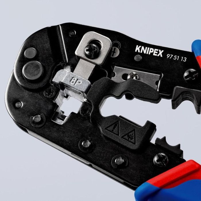 KNIPEX Crimpzange fr Westernstecker 4 KNIPEX Crimpzange fr Westernstecker 4