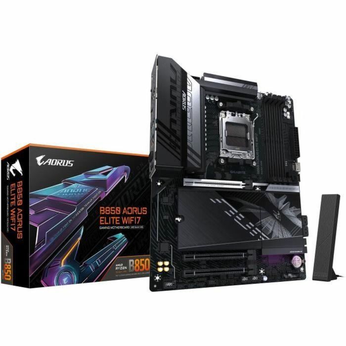Gigabyte B850 AORUS ELITE WIFI7 Placa Base - AMD Ryzen 9000, Wi-Fi 7, DDR5 8200MHz, PCIe 5.0, 9MB85EL7-00-G10 19 Gigabyte B850 AORUS ELITE WIFI7 Placa Base - AMD Ryzen 9000, Wi-Fi 7, DDR5 8200MHz, PCIe 5.0, 9MB85EL7-00-G10 19