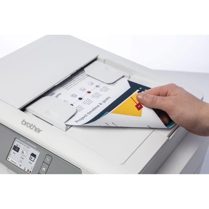 Brother MFC-J4540DWXL MFCJ4540DWXLRE1 Impresora Multifunción de Inyección de Tinta Color A4 con Wi-Fi, Copia, Escáner y Fax - Blanco 4 Brother MFC-J4540DWXL MFCJ4540DWXLRE1 Impresora Multifunción de Inyección de Tinta Color A4 con Wi-Fi, Copia, Escáner y Fax - Blanco 4