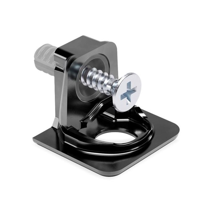 ITALIANA FERRAMENTA Soporte Lateral PEKA Zamak con Enclavamiento para Estantes, Taco y Tornillo Premontado, Espesor 18-19mm, Níquel Oscuro Pk2