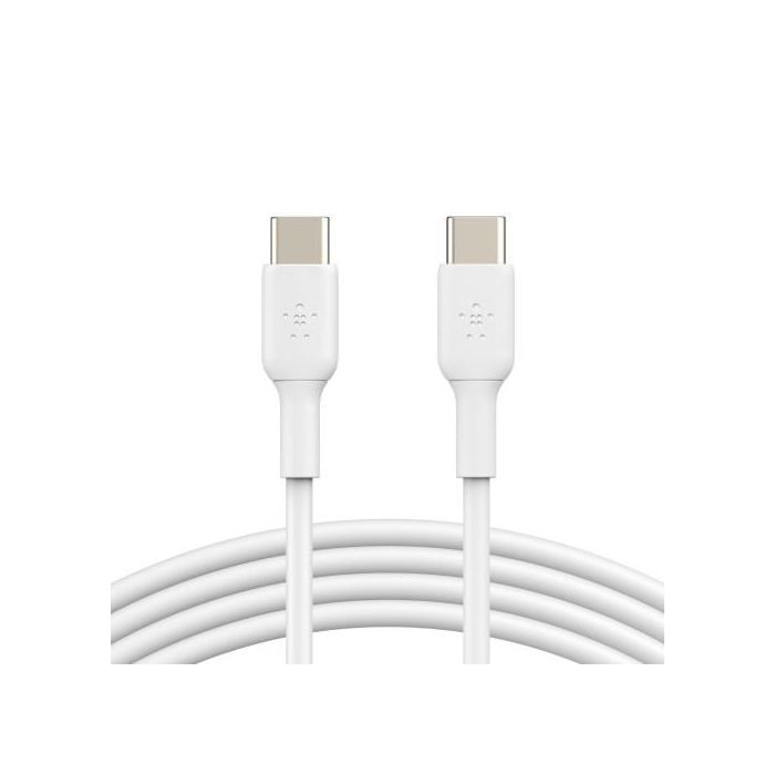 Cable USB-C Belkin CAB003BT1MWH Blanco 1 m (1 unidad) 4 Cable USB-C Belkin CAB003BT1MWH Blanco 1 m (1 unidad) 4