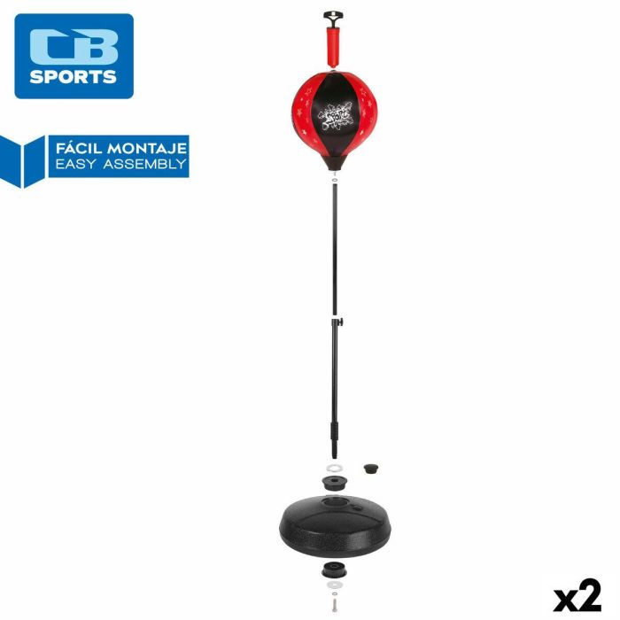 Saco de Boxeo de Pie Hinchable para Niños Colorbaby 6 Saco de Boxeo de Pie Hinchable para Niños Colorbaby 6