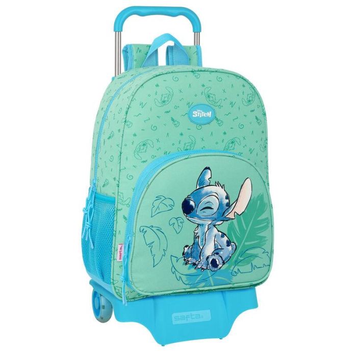 Safta Mod. 180 905 Mochila Escolar Tipo Carro con Ruedas para Colegio, Diseño Stitch Aloha, Medidas 420x330x140 mm 0 Safta Mod. 180 905 Mochila Escolar Tipo Carro con Ruedas para Colegio, Diseño Stitch Aloha, Medidas 420x330x140 mm 0