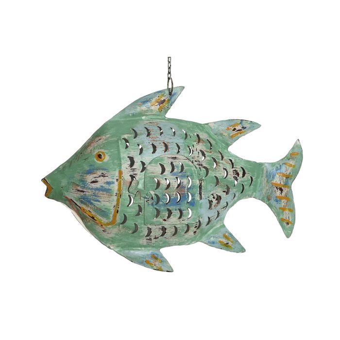 Decoracion Mediterraneo DKD Home Decor Turquesa Amarillo 17 x 39 x 63 cm (2 Unidades) Decoracion Mediterraneo DKD Home Decor Turquesa Amarillo 17 x 39 x 63 cm (2 Unidades)