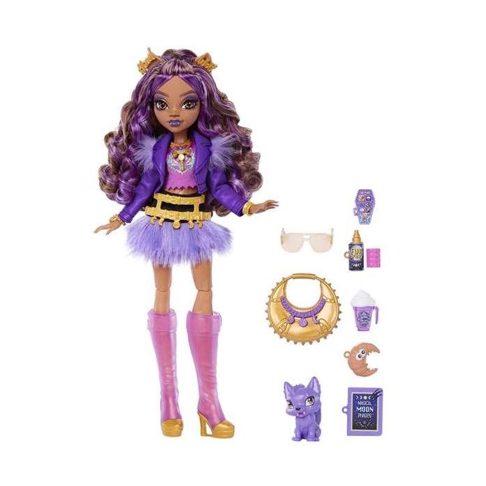 Muñeca monster high clawdeen wolf con accesorios. 12x8x8 cm 5