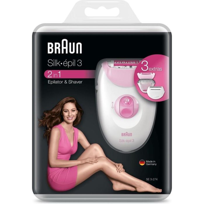Depiladora Braun Silk - Epil 3 Blanca 3 Depiladora Braun Silk - Epil 3 Blanca 3