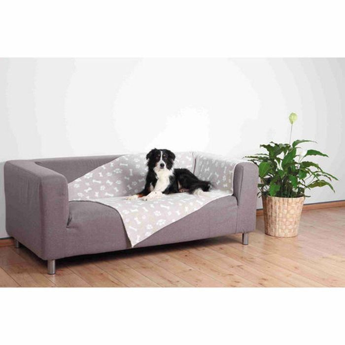 Manta para Mascotas Trixie Kenny Beige Poliéster 150 × 100 CM 1 Manta para Mascotas Trixie Kenny Beige Poliéster 150 × 100 CM 1