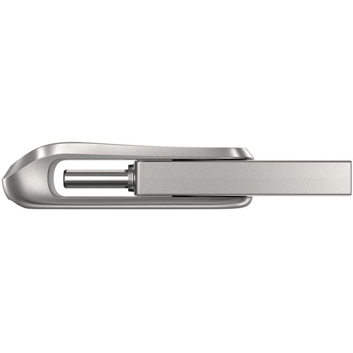 SanDisk Ultra Dual Drive Luxe 32GB USB 3.1 Type-C & Type-A, 150MB/s, Giratorio, Acero Inoxidable 4 SanDisk Ultra Dual Drive Luxe 32GB USB 3.1 Type-C & Type-A, 150MB/s, Giratorio, Acero Inoxidable 4