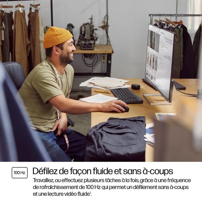 HP Monitor 532Sf 31.5 Pulgadas FHD 100Hz IPS Antirreflejo Eye Ease Flicker-Free Conectividad HDMI VGA 6