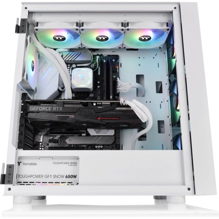 Midi Thermaltake H570 TG ARGB Snow White 1 Midi Thermaltake H570 TG ARGB Snow White 1