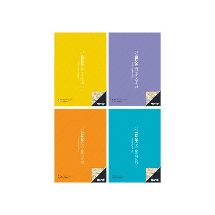 Additio Cuaderno de notas catalán DIN A5 Evaluación Continua con funda portadocumentos