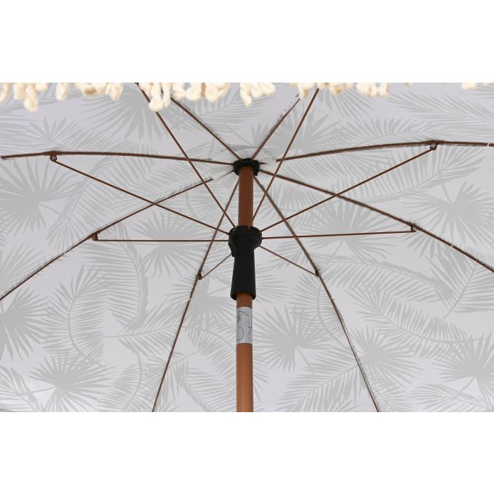 Parasol DKD Home Decor Blanco Verde 180 x 1 x 180 cm 4 Parasol DKD Home Decor Blanco Verde 180 x 1 x 180 cm 4