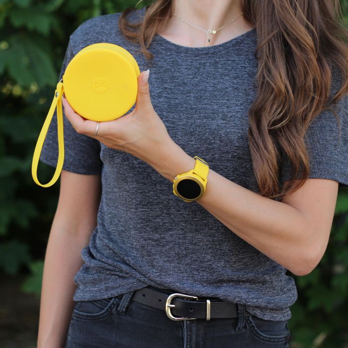 Smartwatch Forever Colorum CW-300/ Notificaciones/ Frecuencia Cardíaca/ Amarillo 3 Smartwatch Forever Colorum CW-300/ Notificaciones/ Frecuencia Cardíaca/ Amarillo 3
