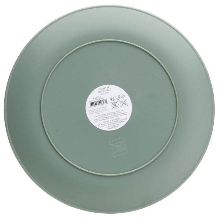 Home Deco Factory Plato Llano Foret Polipropileno Diámetro 26 cm 5