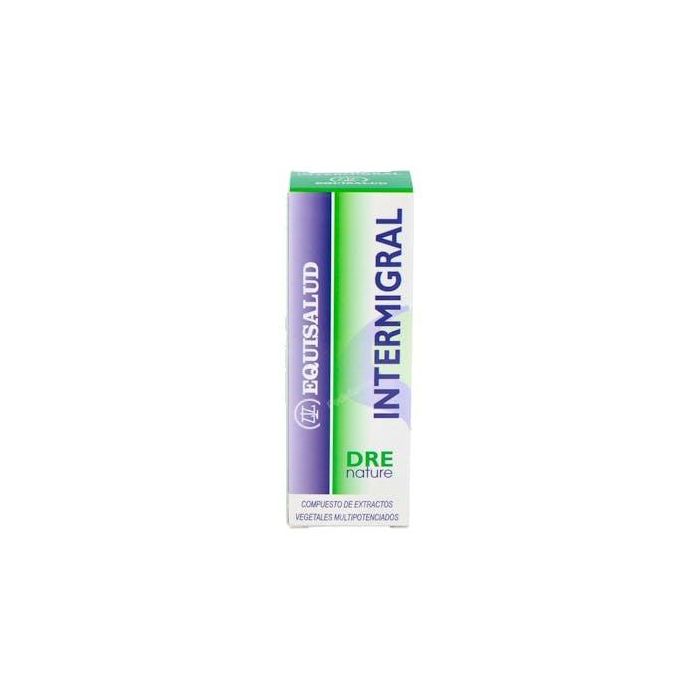 Internature Intermigral 30 ml – Alivio para Migrañas y Espasmos Vasculares/Musculares con Melisa, Jengibre, Sauce y Tila