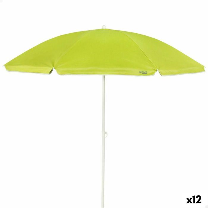 Sombrilla Aktive Verde 200 x 202 x 200 cm (12 Unidades)