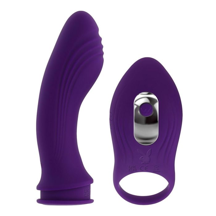 Anillo para el Pene Playboy Playboy Morado 8