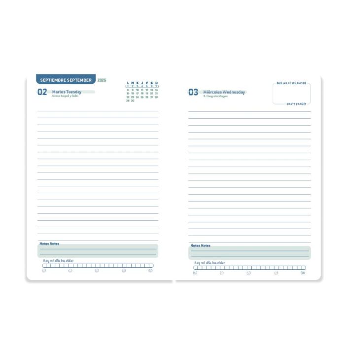 Agenda Escolar Liderpapel 25-26 Espiral Classic Naranja Dia Pagina A5 Bilingüe Papel Fsc 70 gr 3 Agenda Escolar Liderpapel 25-26 Espiral Classic Naranja Dia Pagina A5 Bilingüe Papel Fsc 70 gr 3