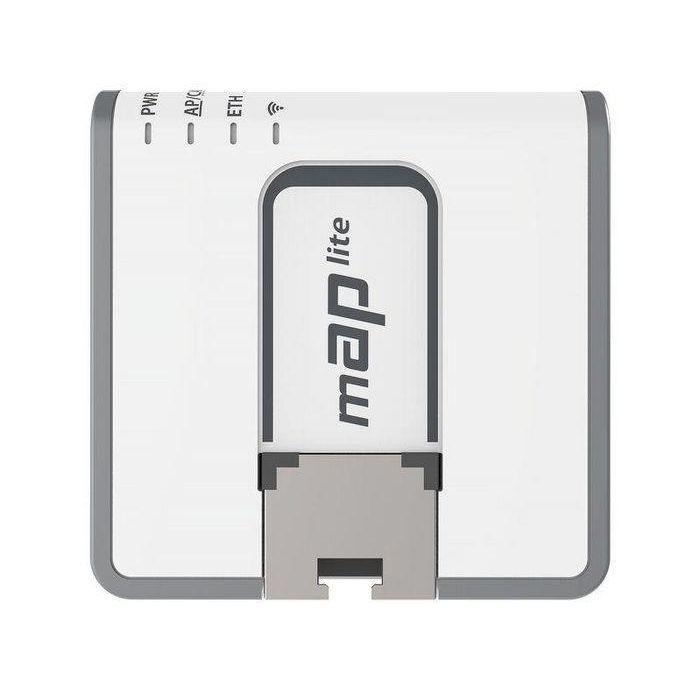 MikroTik mAP lite Punto de Acceso Inalámbrico WiFi N 2.4GHz RouterOS Portátil Ultra Compacto, Router de Viaje y Cliente Extensor 3 MikroTik mAP lite Punto de Acceso Inalámbrico WiFi N 2.4GHz RouterOS Portátil Ultra Compacto, Router de Viaje y Cliente Extensor 3