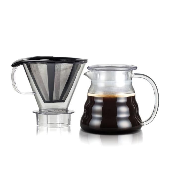 Cafetera MELIOR, filtro de malla permanente de acero inoxidable, 5 tazas, 0,6 l 5 Cafetera MELIOR, filtro de malla permanente de acero inoxidable, 5 tazas, 0,6 l 5