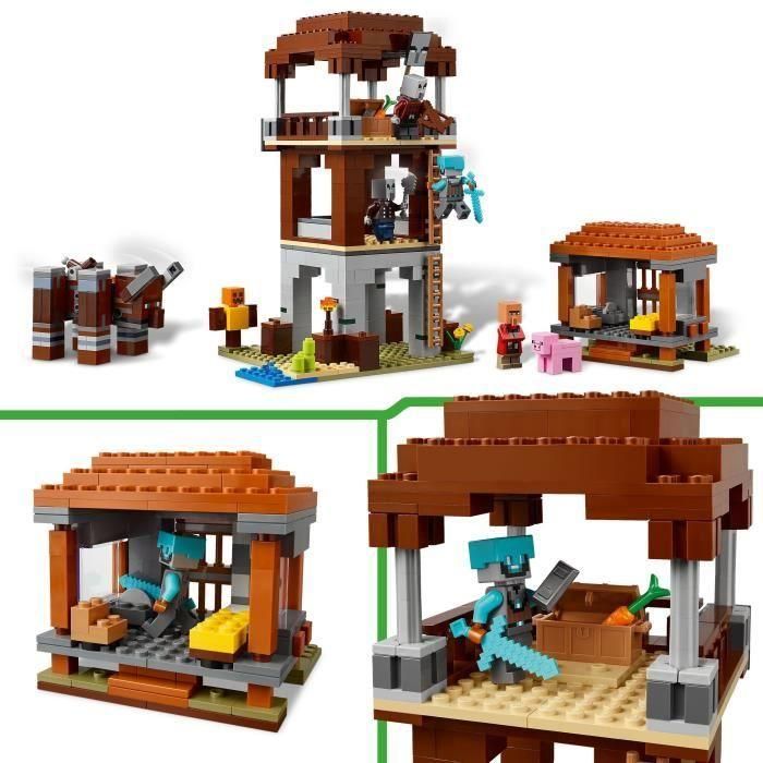 El Puesto De Avanzada Minecraft 21278 Lego 2 El Puesto De Avanzada Minecraft 21278 Lego 2