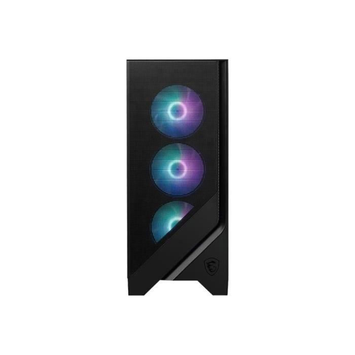 MSI MAG Forge 320R AIRFLOW Caja Micro Torre PC Gaming con 3 Ventiladores, Vidrio Templado y RGB Negra 1 MSI MAG Forge 320R AIRFLOW Caja Micro Torre PC Gaming con 3 Ventiladores, Vidrio Templado y RGB Negra 1