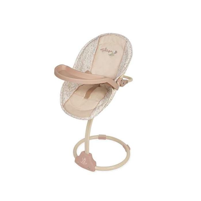 Decuevas Trona Columpio Tulipe 3 en 1 para Muñecas hasta 50 cm, 30x31x60 cm - Juguete Infantil +3 Años Decuevas Trona Columpio Tulipe 3 en 1 para Muñecas hasta 50 cm, 30x31x60 cm - Juguete Infantil +3 Años