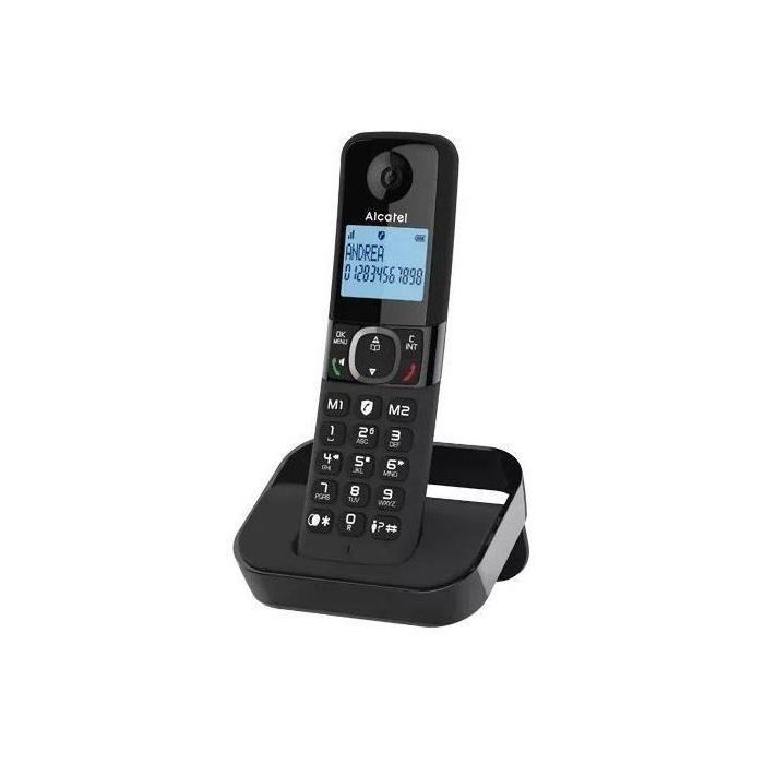 Teléfono Inalámbrico Alcatel F860 DUO EU Negro 1