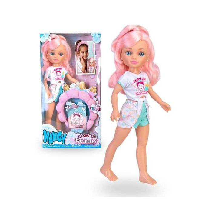Muñeca nancy glow up beauty pack 42 cm. viste un outfit súper cómodo ideal para su ritual de cuidado. 5 Muñeca nancy glow up beauty pack 42 cm. viste un outfit súper cómodo ideal para su ritual de cuidado. 5