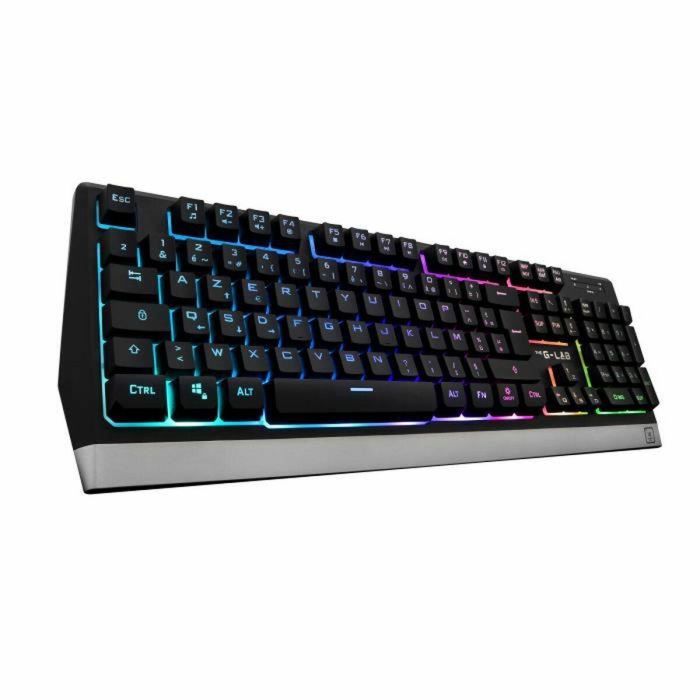 The G-Lab KEYZ TUNGSTEN Teclado Inalámbrico para Juegos, Compatible PC y Playstation, Diseño AZERTY Francés 2 The G-Lab KEYZ TUNGSTEN Teclado Inalámbrico para Juegos, Compatible PC y Playstation, Diseño AZERTY Francés 2