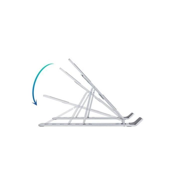 Soporte TooQ TQLRS0035-AL para Portátil/ Tablet hasta 15"/ Plata 1 Soporte TooQ TQLRS0035-AL para Portátil/ Tablet hasta 15"/ Plata 1