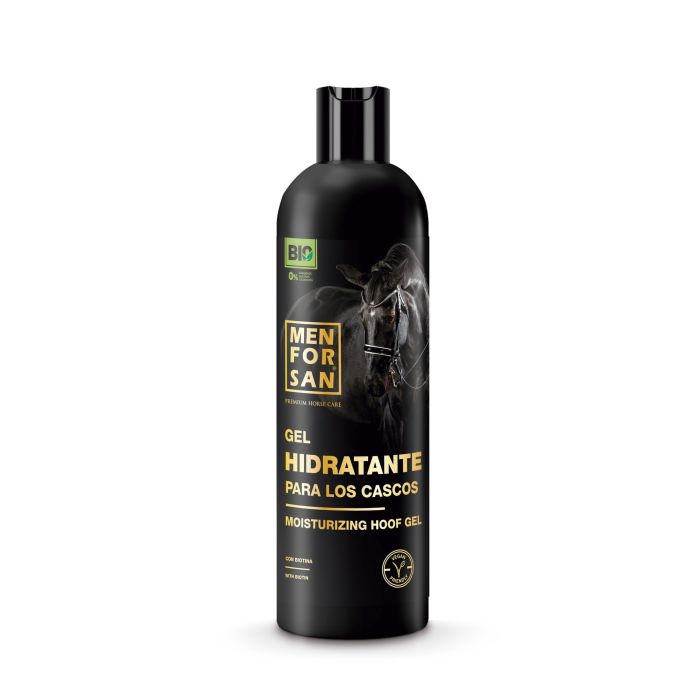 Men For San Gel Hidratante para Cascos de Caballos con Biotina y Aloe Vera Bio Vegano 500 mL Fortalece Hidrata Evita Grietas