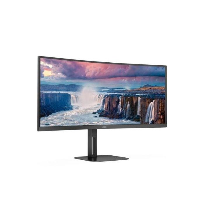 Monitor Profesional Ultraparonámico Curvo AOC CU34V5C/BK 34"/ WQHD/ Multimedia/ Negro 2 Monitor Profesional Ultraparonámico Curvo AOC CU34V5C/BK 34"/ WQHD/ Multimedia/ Negro 2