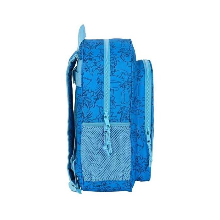 Mochila junior adapt.carro stitch 32x38x12cm 5