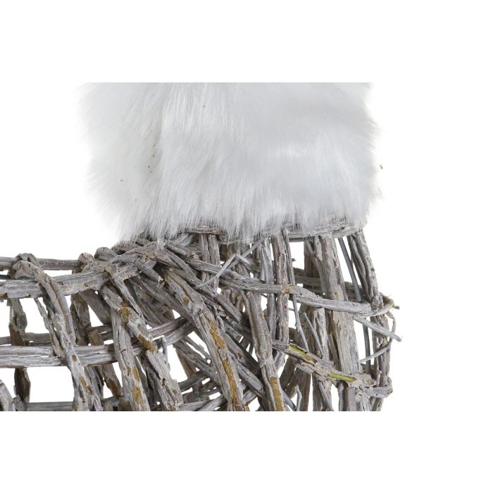 DKD Home Decor Reno Navidad Alpina Blanco 14 x 33 x 60 cm 2