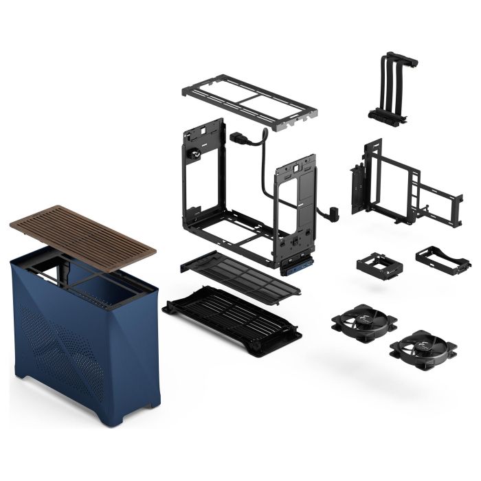 Fractal Design Era 2 Mini Tower PC Midnight Blue 14