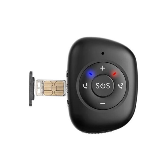 Leotec LETRACK02K GPS Tracker Localizador Personal 4G LTE con Botón SOS, Detector de Caídas y Tarjeta nanoSIM para Personas y Objetos 3