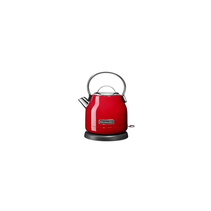 Kitchenaid 5KEK1222 Hervidor de Agua 1,25 Litros Rojo, Pared Dual, Antigoteo, Diseño Retro Kitchenaid 5KEK1222 Hervidor de Agua 1,25 Litros Rojo, Pared Dual, Antigoteo, Diseño Retro