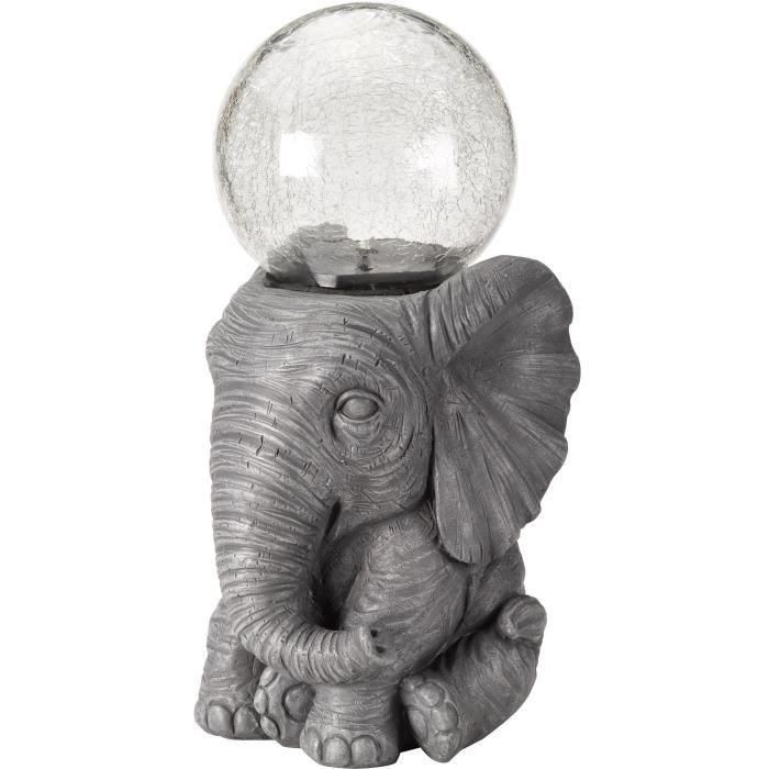 Resina de orbe de elefante y vidrio Resina de orbe de elefante y vidrio
