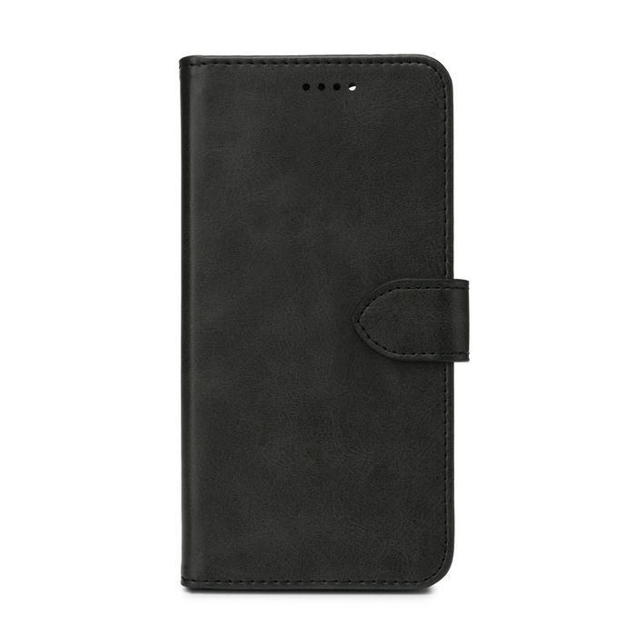 eSTUFF WALES - Funda de piel PU tipo billetera para Samsung Galaxy A53 5G con tarjetero y soporte, Negra