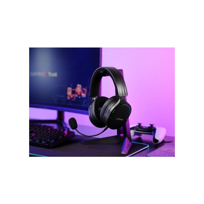 Trust Gaming GXT 491 Fayzo Auriculares Gaming Inalámbricos Dual Micrófono Cancelación Ruido Sonido Envolvente 7.1 Multiplataforma Negros 8 Trust Gaming GXT 491 Fayzo Auriculares Gaming Inalámbricos Dual Micrófono Cancelación Ruido Sonido Envolvente 7.1 Multiplataforma Negros 8