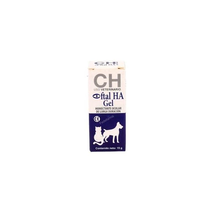 Oftal Ha Gel Acción Prolongada con Hialuronato Sódico, Aloe Vera y Centella Asiática - 15 gr