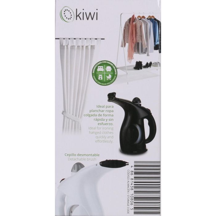 Kiwi Plancha de Vapor Vertical Portátil 200ml 900W 5