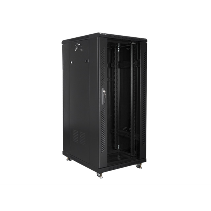 LANBERG FF01-6827-12B Armario Rack 27U Rack o Bastidor Independiente Negro 2