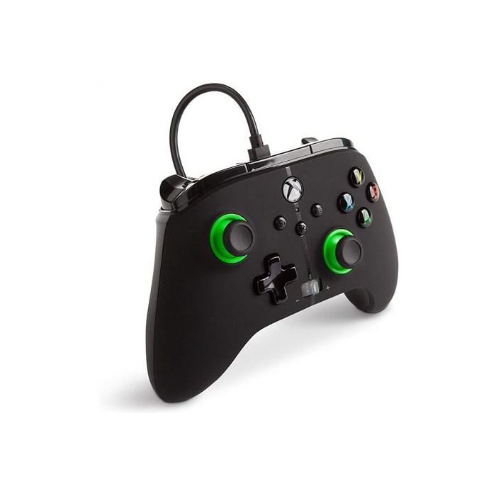 Power A Mando con Cable 1518818-02 para Xbox Series X/S Green Hint 1